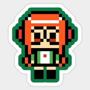 Persona 5 Futaba Pixel Art Sticker